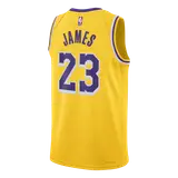 James #23 Los Angeles Lakers Swingman NBA Jersey - Icon Edition