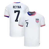 REYNA #7 USA Home Soccer Jersey Copa America