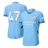FODEN #47 Manchester City Home Player Version Jersey