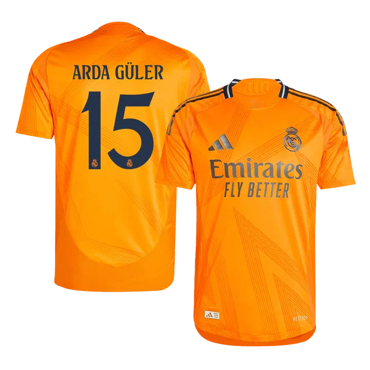 ARDA GÜLER #15 Real Madrid Away Player Version Jersey