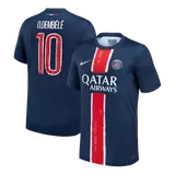 O.DEMBÉLÉ #10 PSG Home Soccer Jersey -UCL