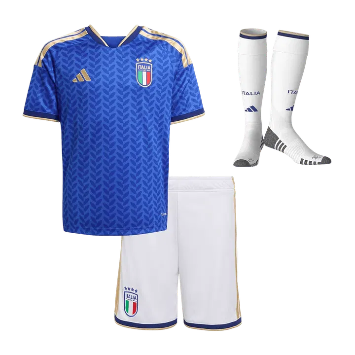 Italy Home Kids Soccer Jerseys Full Kit World Cup 2026