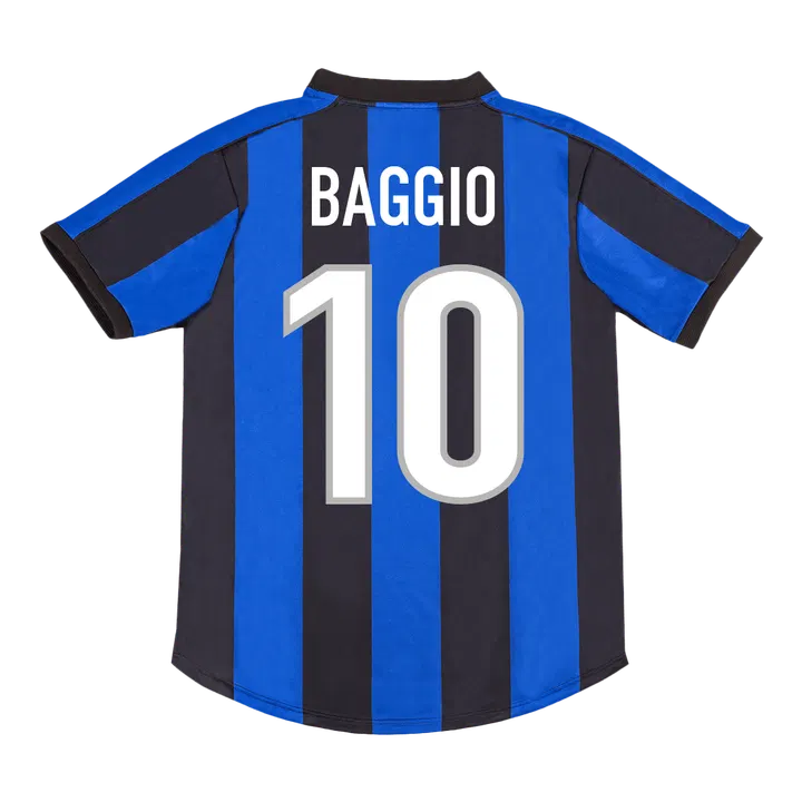 Retro Soccer Jersey BAGGIO #10 Inter Milan Home 1999/00