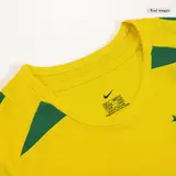 Retro Soccer Jersey CAFU #2 Brazil Home 2002/03