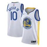 Butler #10 Golden State Warriors Swingman NBA Jersey - Association Edition