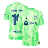 LAMINE YAMAL #19 Barcelona Third Away Soccer Jersey -UCL