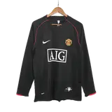 Retro Soccer Jersey RONALDO #7 Manchester United Away Long Sleeve 2007/08