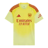 Arsenal Goalkeeper Soccer Jersey 2025/26 Yellow