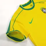 Retro Soccer Jersey RIVALDO #10 Brazil Home 1998