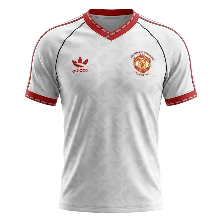 Retro Soccer Jersey Manchester United Away 1991