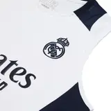 Real Madrid Pre-Match Sleeveless Top White
