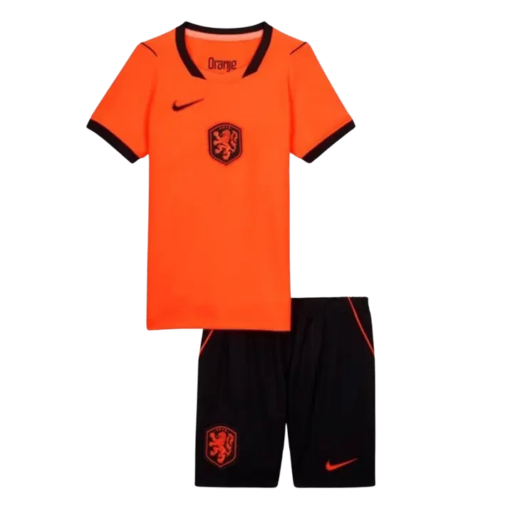 Netherlands Home Kids Soccer Jerseys Kit World Cup 2026