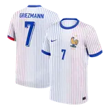 GRIEZMANN #7 France Away Soccer Jersey EURO