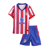 Atletico Madrid Home Kids Soccer Jerseys Kit