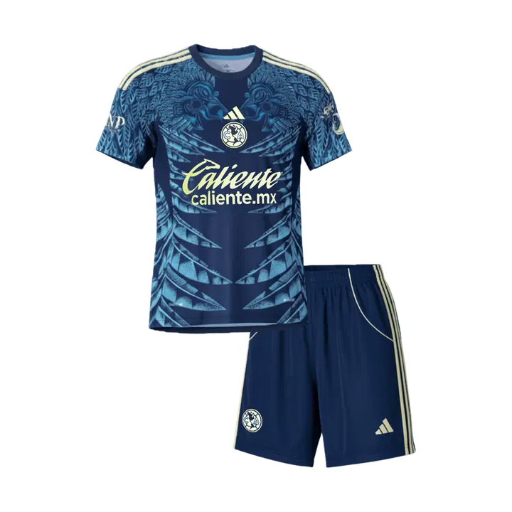 Club America Away Kids Soccer Jerseys Kit 2025/26