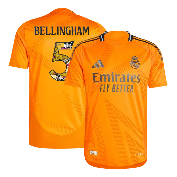 BELLINGHAM #5 Real Madrid Away Player Version Jersey
