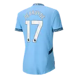 DE BRUYNE #17 Manchester City Home Player Version Jersey