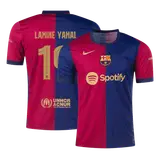 LAMINE YAMAL #19 Barcelona Home Soccer Jersey -UCL
