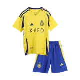 RONALDO #7 Al Nassr Home Kids Soccer Jerseys Kit