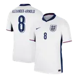ALEXANDER-ARNOLD #8 England Home Soccer Jersey EURO
