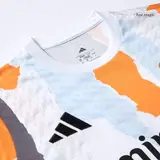 Real Madrid Pre-Match Soccer Jersey White