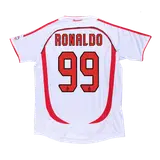 Retro Soccer Jersey RONALDO #99 AC Milan Away 2006/07 - UCL