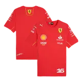 Charles Leclerc #16 Ferrari F1 Racing Team Shirt
