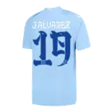 J.ALVAREZ #19 Manchester City Home Soccer Jersey 2023/24