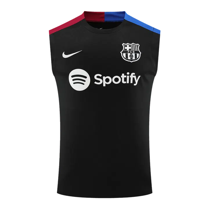 Barcelona Pre-Match Sleeveless Top Black