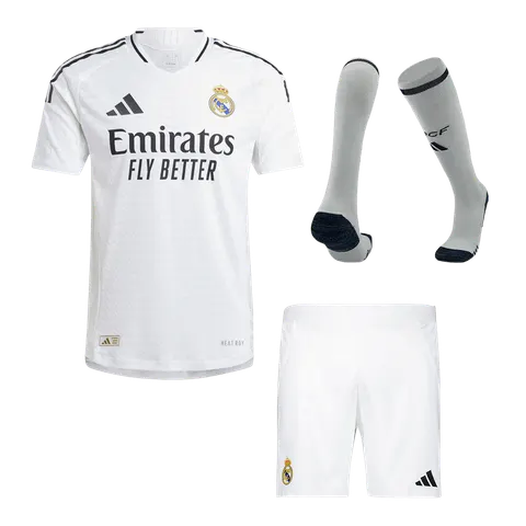 Real Madrid Home Player Version Jerseys Full Kit