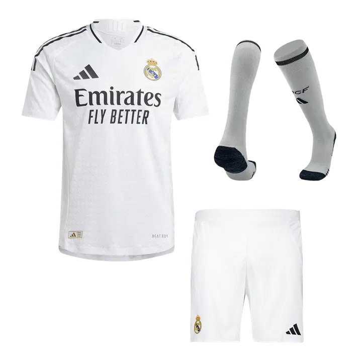Real Madrid Home Player Version Jerseys Full Kit