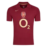 Retro Soccer Jersey BERGKAMP #10 Arsenal Home 2005/06