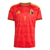DE BRUYNE #7 Belgium Home Soccer Jersey World Cup 2026