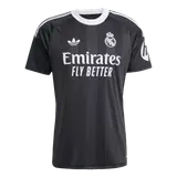 Real Madrid Goalkeeper Soccer Jersey 2025/26 Black