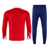 PSG 1/4 Zip Tracksuit 2025/26 Kids Red