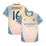 RODRIGO #16 Manchester City Fourth Away Player Version Jersey