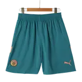Manchester City Fourth Away Soccer Shorts