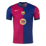 RAPHINHA #11 Barcelona Home Player Version Jersey - UCL (Spotify Logo Without Text)