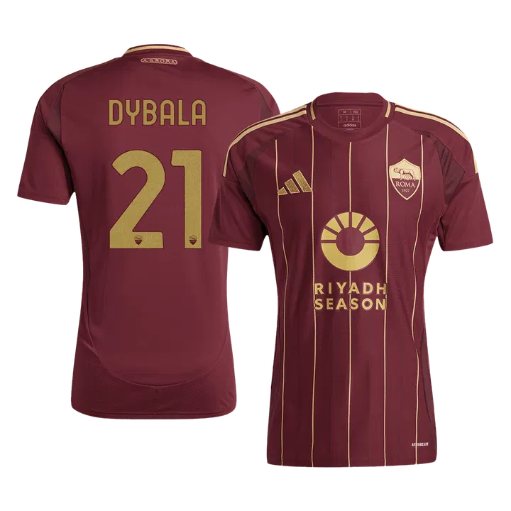 DYBALA #21 Roma Home Soccer Jersey