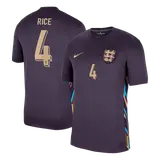 RICE #4 England Away Soccer Jersey