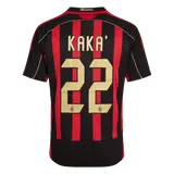 Retro Soccer Jersey KAKA' #22 AC Milan Home 2006/07