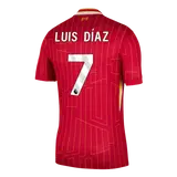 LUIS DÍAZ #7 Liverpool Home Soccer Jersey