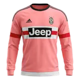 Retro Soccer Jersey Juventus Away Long Sleeve 2015/16
