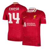CHIESA #14 Liverpool Home Soccer Jersey -UCL