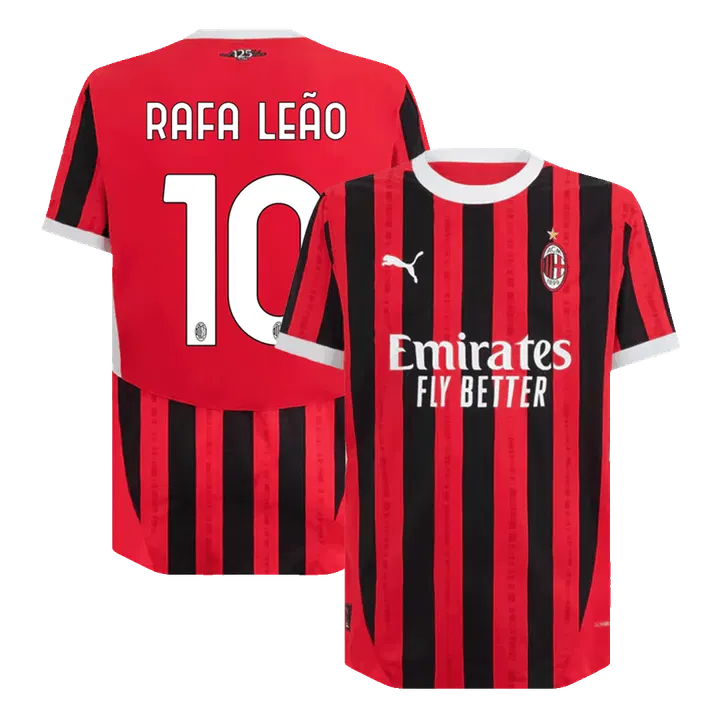 RAFA LEÃO #10 AC Milan Home inspired Soccer Jersey