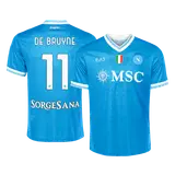 DE BRUYNE #11 Napoli Home Soccer Jersey 2025/26