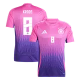 KROOS #8 Germany Away Soccer Jersey EURO