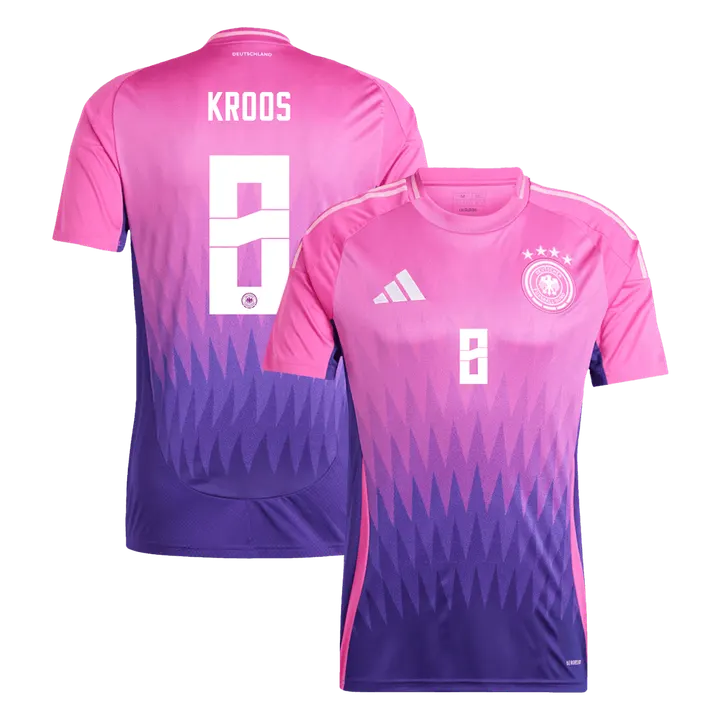 KROOS #8 Germany Away Soccer Jersey EURO