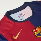 RAPHINHA #11 Barcelona Home Soccer Jersey -UCL (Spotify Logo Without Text)