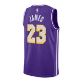 James #23 Los Angeles Lakers Swingman NBA Jersey - Statement Edition